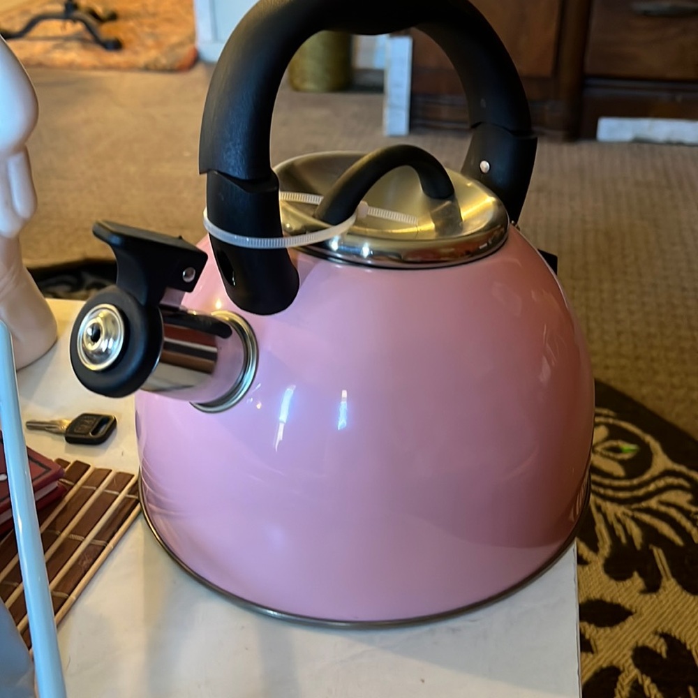 Pink Tea kettle